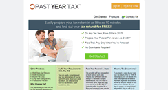 Desktop Screenshot of pastyeartax.com